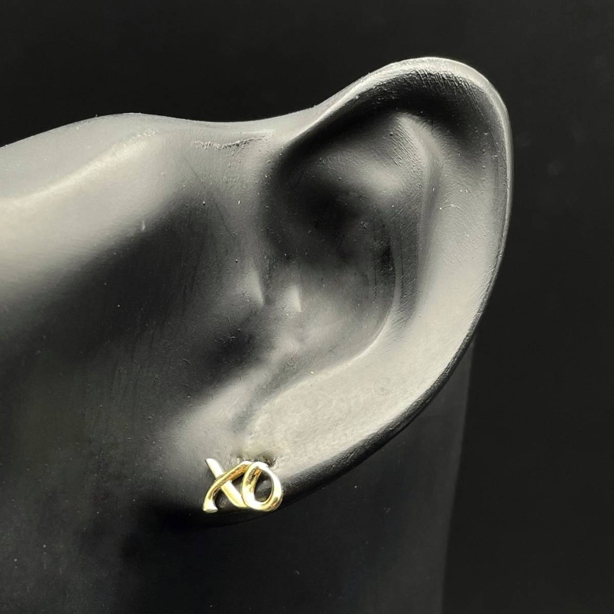 希少 未使用 Tiffany&Co ティファニー XO ハグ & キス イエロー 希少 未使用 Tiffany&Co ティファニー XO ハグ & キス イエロー