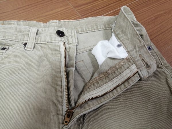 kkaa1203 ■ Levi's 517-15 ■ リーバイス パンツ ボトムス コーデュロイ ダークベージュ 29 S_画像9