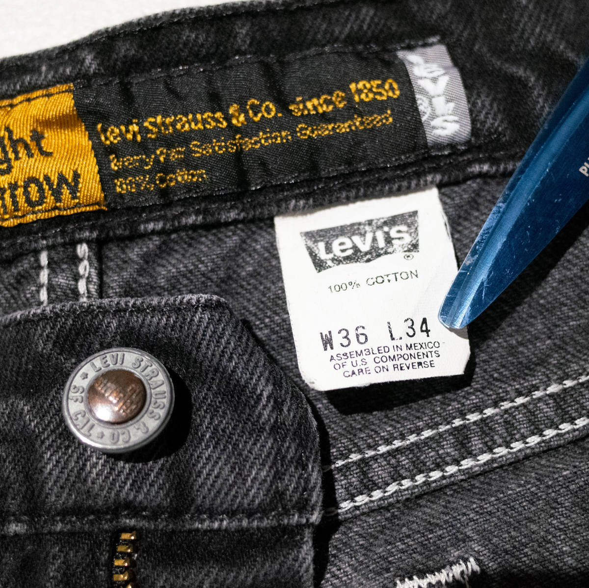 90's Levi's Silver Tab 初期シルバータブ W36 L34 デニム 90's Levi's Silver Tab 初期シルバータブ W36 L34 デニム