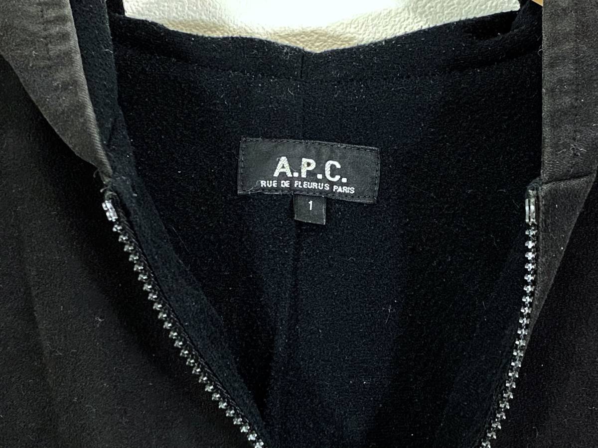 激安商品 フランス製 A.P.C. アーペーセー モールスキン フード