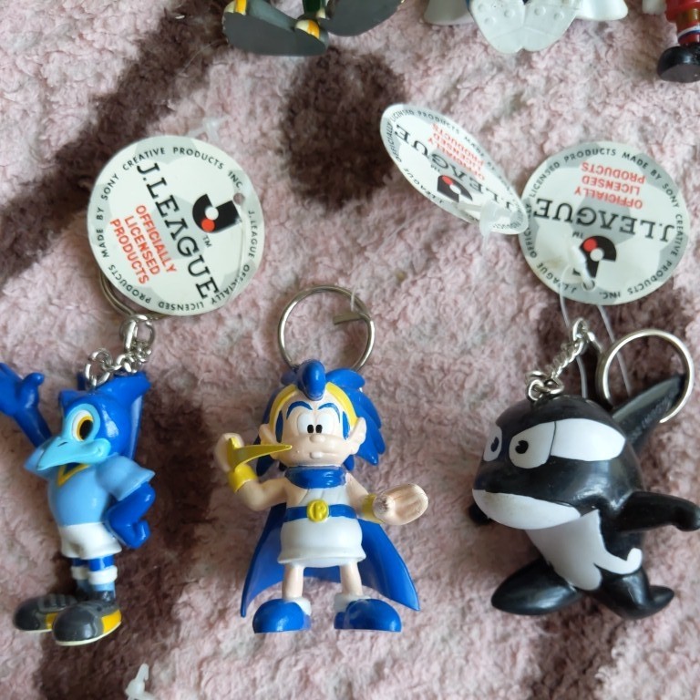 Jリーグ 初代マスコットキャラクターキーホルダー Jリーグ 初代マスコットキャラクターキーホルダー