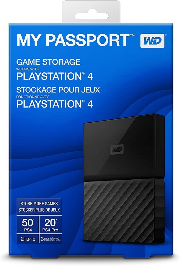 [ бесплатная доставка ] Western Digital My Passport Gaming Storage 2TB USB3.0 PS4 Pro соответствует портативный жесткий диск WDBZGE0020BBK-WESN