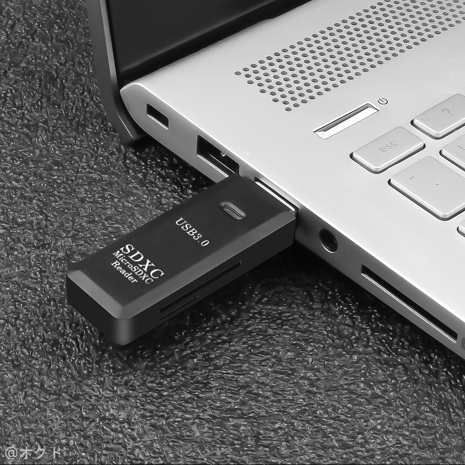 USB3.0 microSD / SDカード カードリーダー