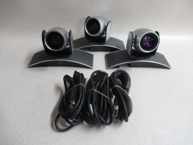 保証有 ZQ3☆20558☆MPTZ-9 3台 POLYCOM ポリコム HDX HD対応テレビ