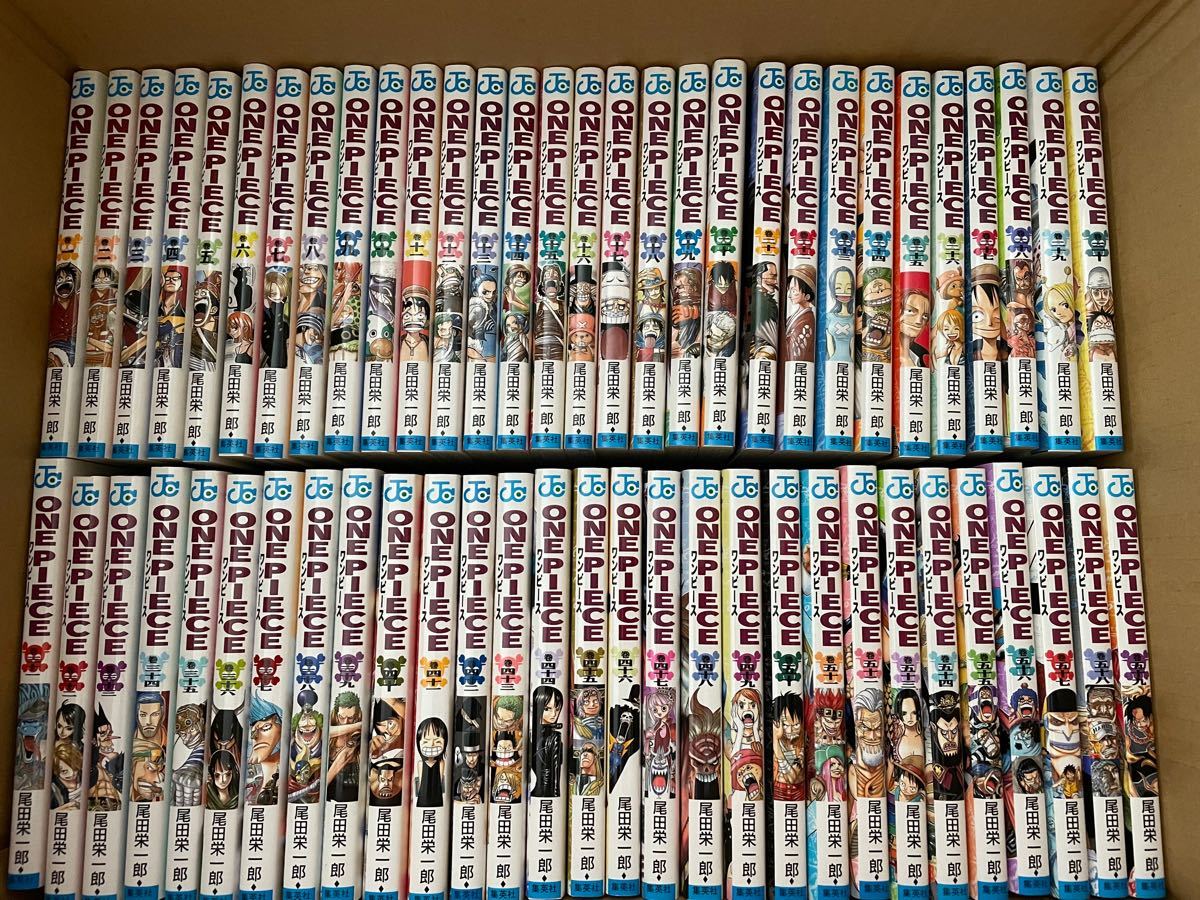 ONE PIECEの1巻〜79巻セットです。※74巻だけ欠巻しています。　