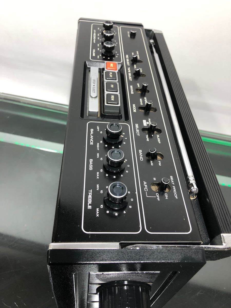 松下電器National ナショナル 昭和レトロ ステレオカセットレコーダー RS-457 4スピーカー