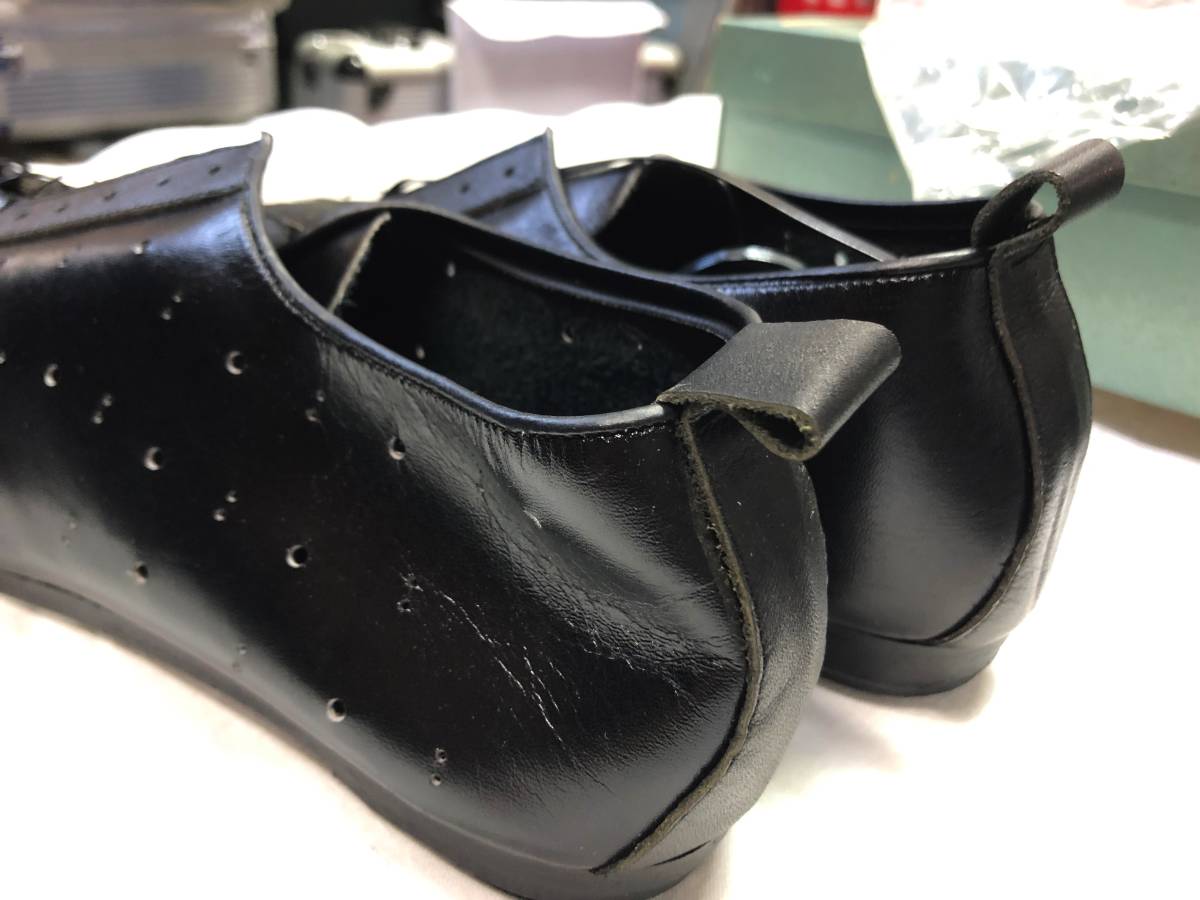 FUJITA フジタ サイクリングシューズ 革底 TB 25cm ブラック FUJITA フジタ サイクリングシューズ 革底 TB 25cm ブラック