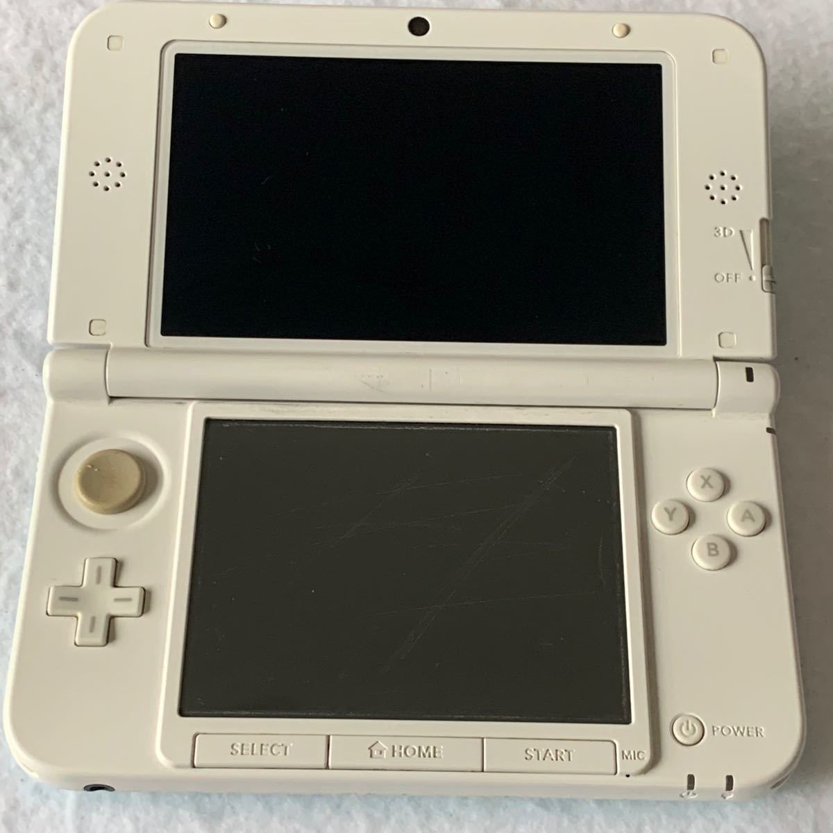 ニンテンドー 3DS LL ミント ホワイト 本体 充電器 セット 0897