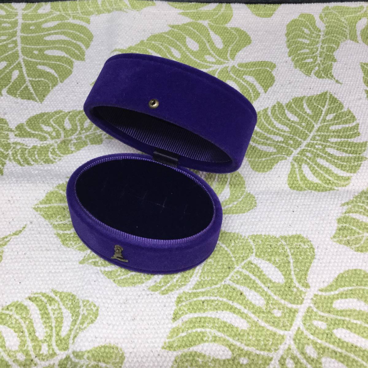 [i] agete Agete box коробка пустой коробка ювелирные изделия кейс сумка фиолетовый защита пакет 