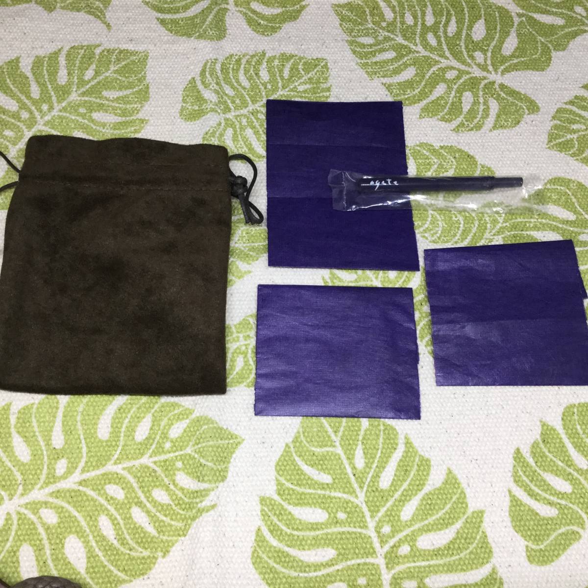 [p] agete Agete box коробка пустой коробка ювелирные изделия кейс сумка бумажный пакет фиолетовый защита пакет браслет assist 