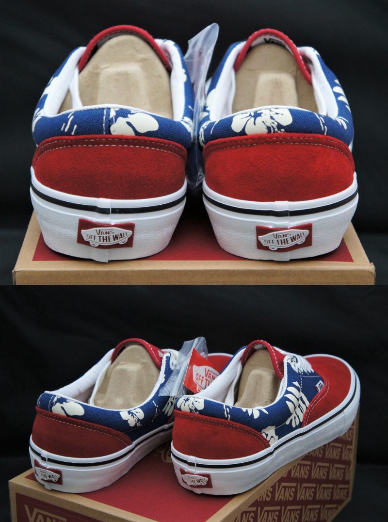 SALE！【新品】US9.5 27.5cm VANS バンズ ERA PRO ALOHA エラ プロ アロハ RED/BLUE プロ仕様_画像9