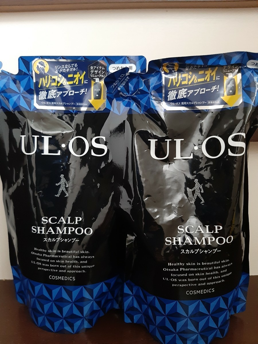 ウル・オス　ULOS　薬用スカルプシャンプー　ウルオス　新品　詰め替え　420ml 