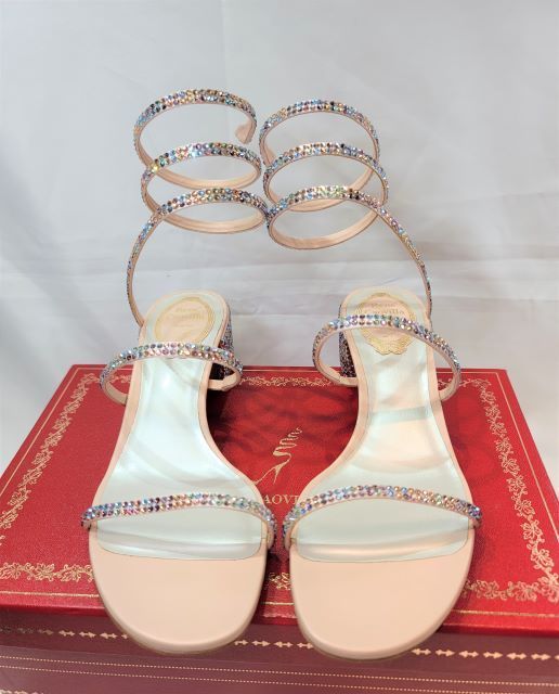 毎日続々入荷 Rene Caovilla レネカオヴィラ パンプス 36 未使用