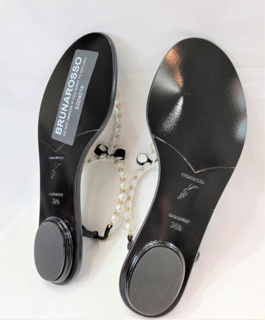 [ new goods ] Rene Caovilla *RENE CAOVILLA pearl rhinestone ELIZA sandals 36 half 