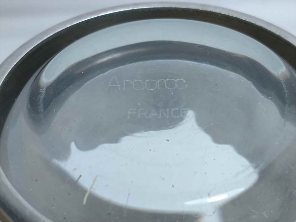 グラス　3客セット　フランス製　Arcoroc　アルコロック　ヴィンテージ　アンティーク　レトロ　取っ手付き (21_612_13)_画像2