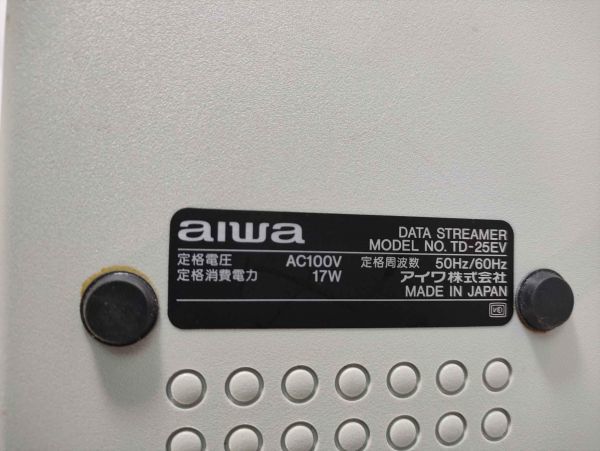 AIWA TD-25EV データストリーマー (21_609_10)_画像8