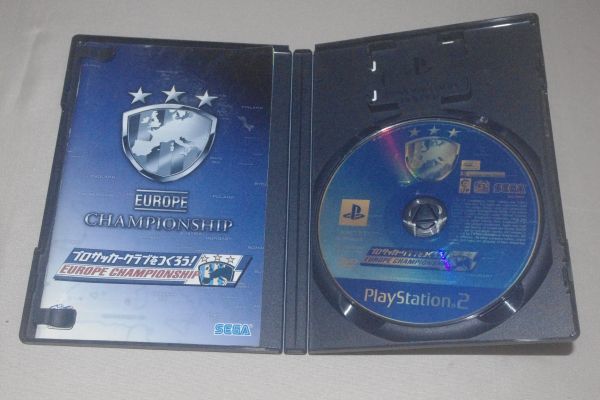 ▲PS2　プロサッカークラブをつくろう！　ヨーロッパチャンピオンシップ_画像2