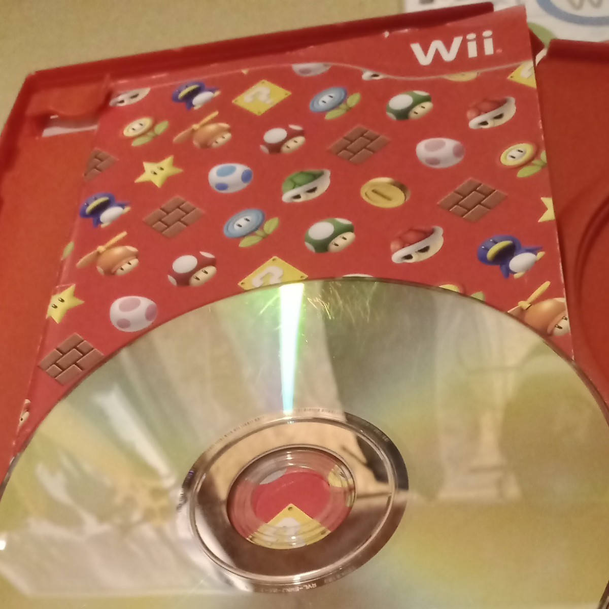 マリオカート　マリオブラザーズ　Wii ハンドルセット