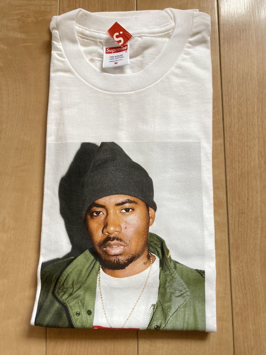 Supreme NAS TEE Mサイズ white シュプリーム ナズ ティー ホワイト