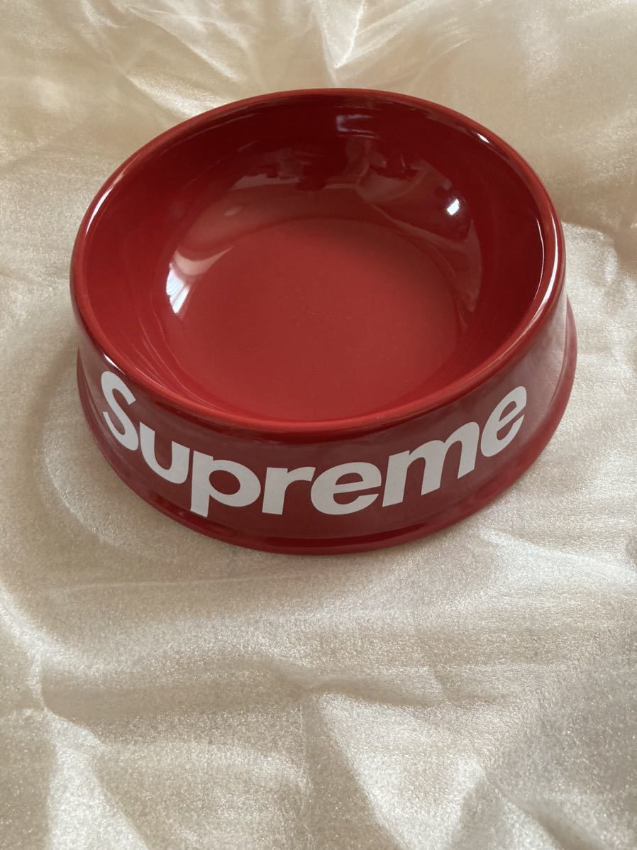 Supreme dog bowl 美品 red
