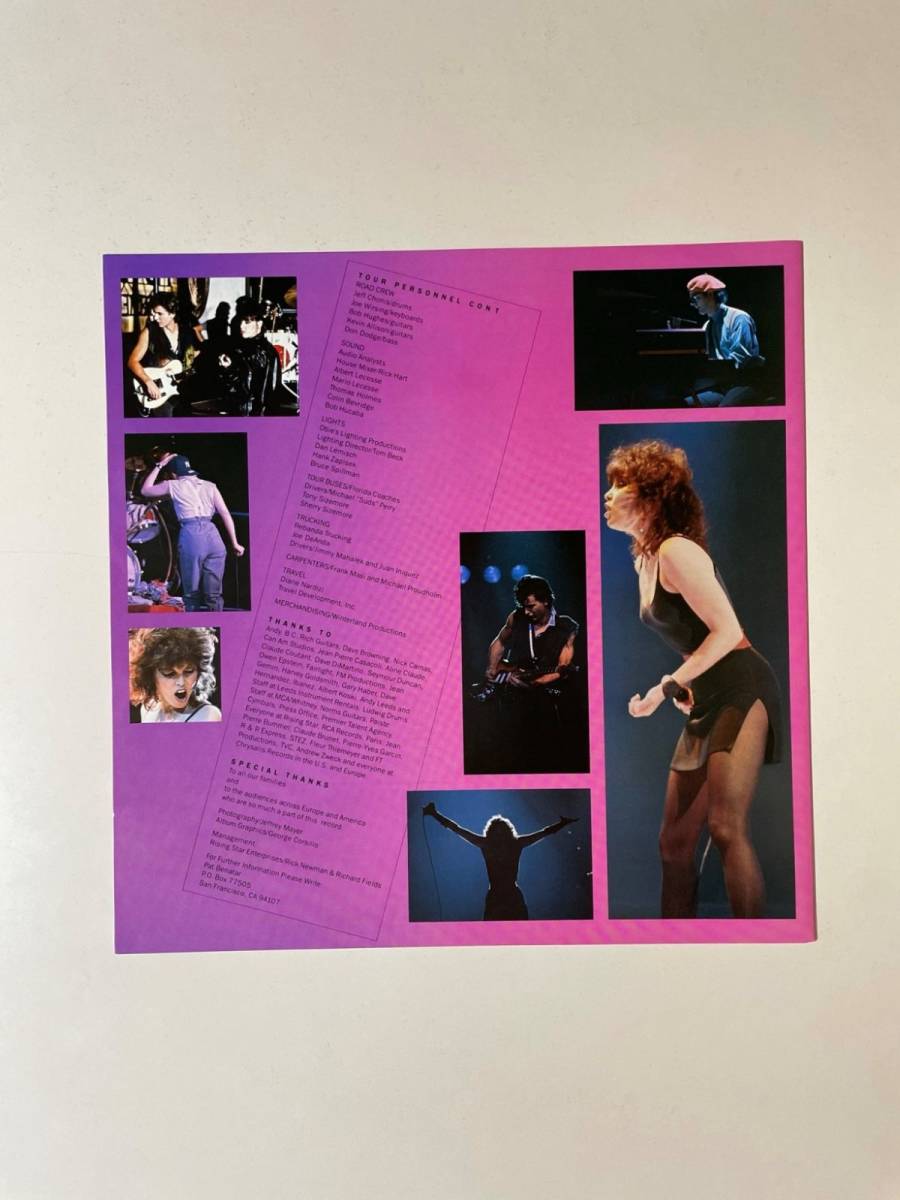 ★美盤 PAT BENATAR/LIVE FROM EARTH *1741の画像3