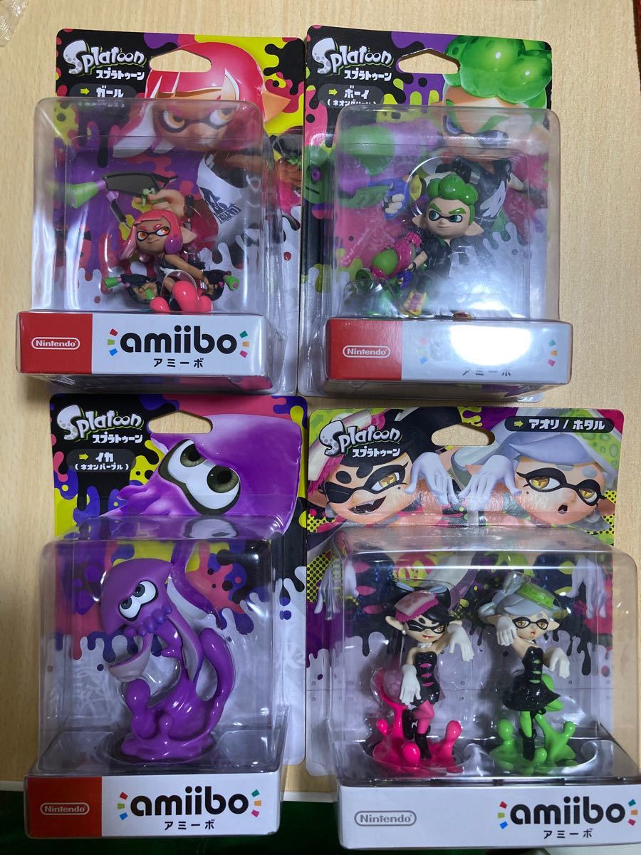 Paypayフリマ 新品未開封 スプラトゥーン Amiibo アミーボ イカ ボーイ ガール ホタル アオリ Paypayフリマ 新品未開封 スプラトゥーン Amiibo アミーボ イカ ボーイ ガール ホタル アオリ