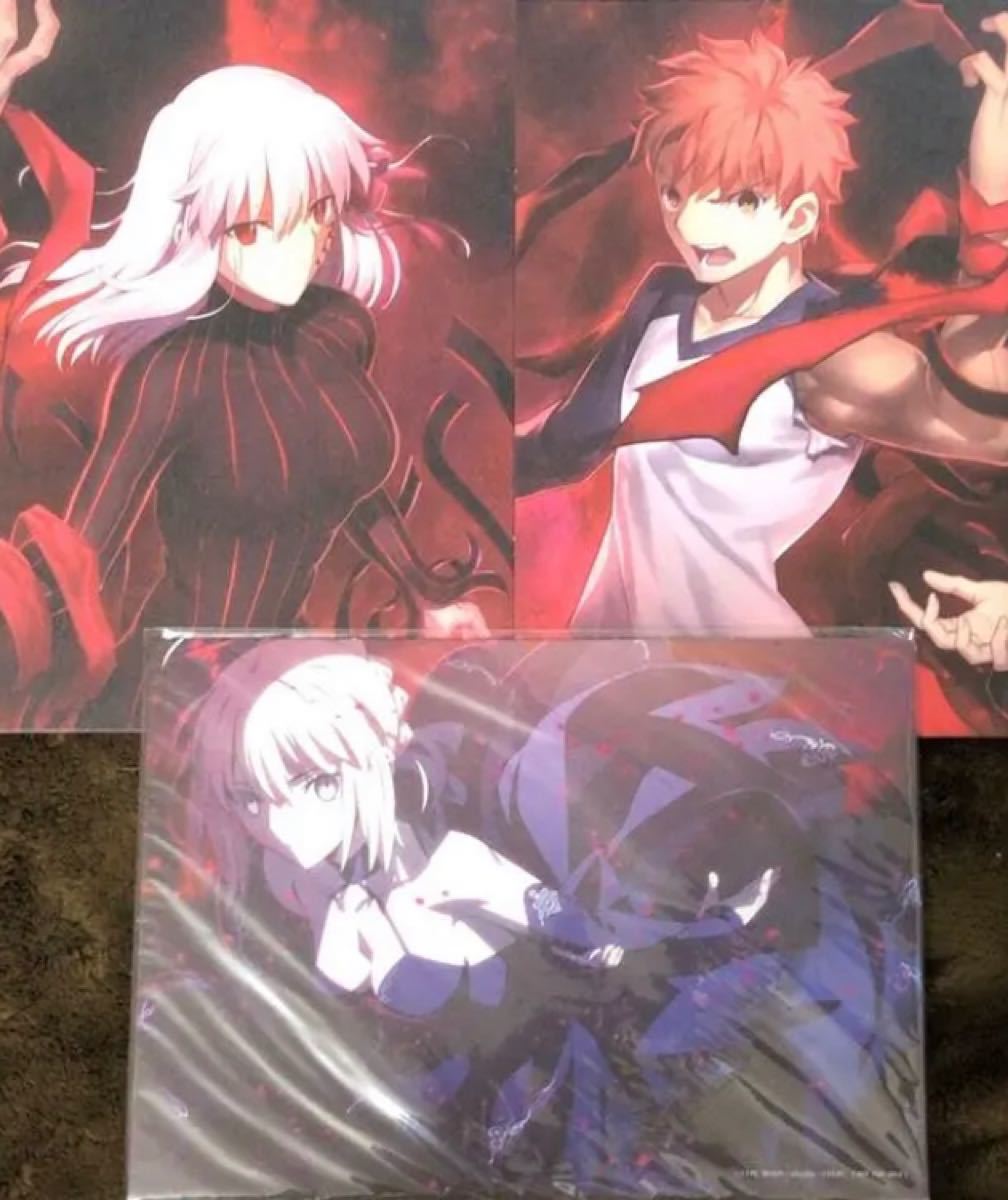 Fate/stay night 劇場版 特典 衛宮士郎 間桐桜 セイバーオルタ Fate/stay night 劇場版 特典 衛宮士郎 間桐桜 セイバーオルタ