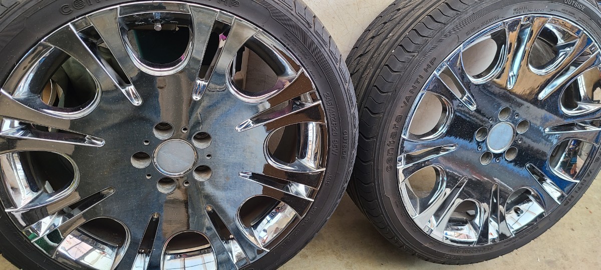 leyseen 20インチホイール 245/40ZR20 95W タイヤセット-