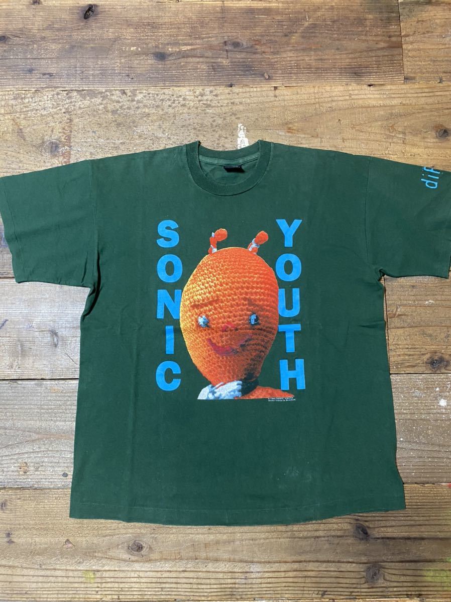 90s SONIC YOUTH ソニックユース Tシャツ USA製 ビンテージ-