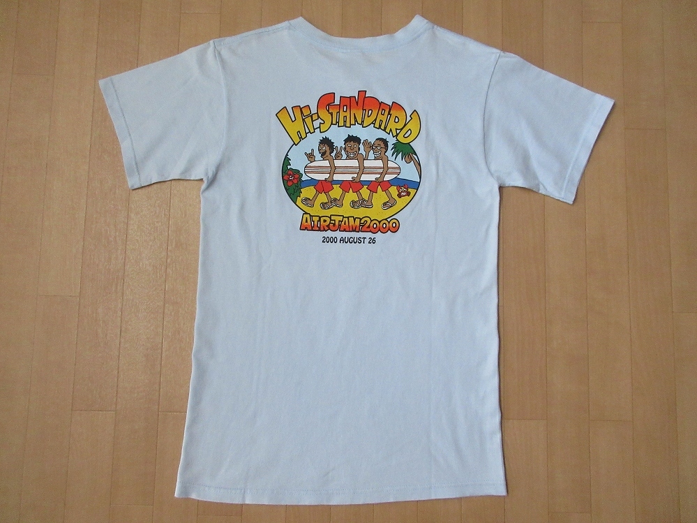 Yahoo!オークション - 00's Hi-STANDARD AIR JAM 2000 Tシャツ S Yahoo!オークション - 00's Hi-STANDARD AIR JAM 2000 Tシャツ S