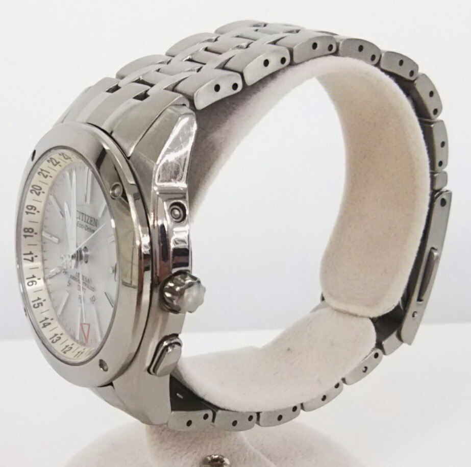 即納&大特価】 電波ソーラー メンズ腕時計 H116-T012612 シチズン 