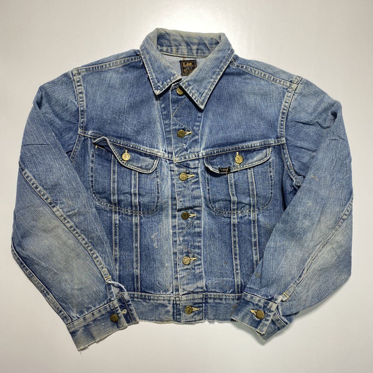 42】70s Lee RIDERS 101-J Denim Jacket 70年代 リー ライダース 1010J