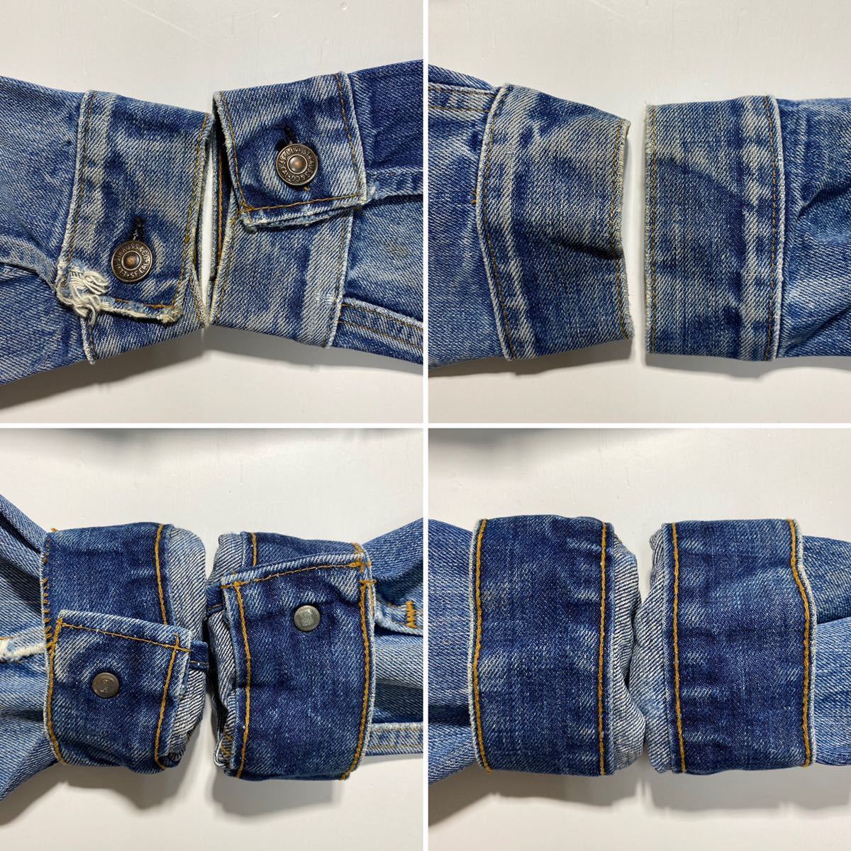 36】70s Levi's 70505 Denim Jacket 4th 70年代 リーバイス 70505