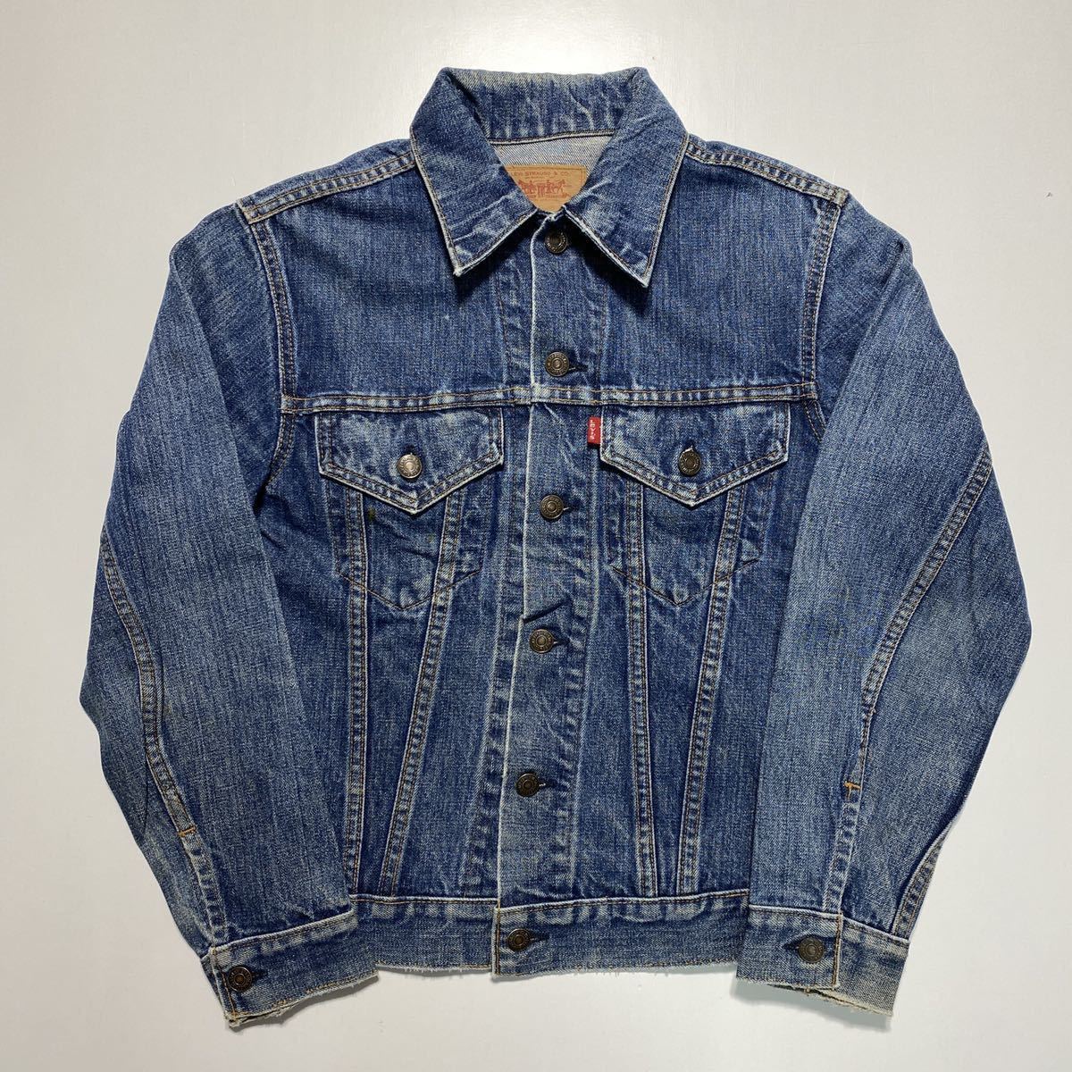 70s Levi's 70505 Denim Jacket 4th Small e 70年代 リーバイス 70505