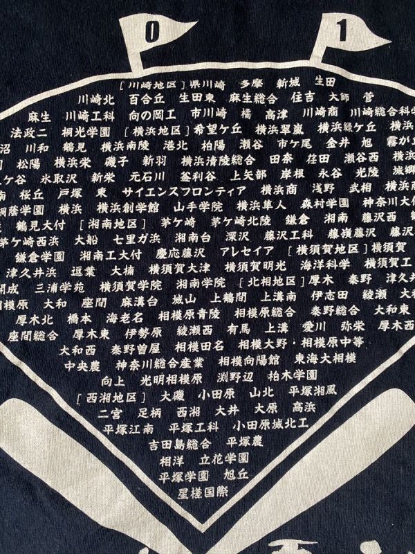 2012 第94回全国高校野球選手権 甲子園 神奈川県大会 記念Tシャツ Lサイズ ブラック 非売品 高校野球 限定品の画像6