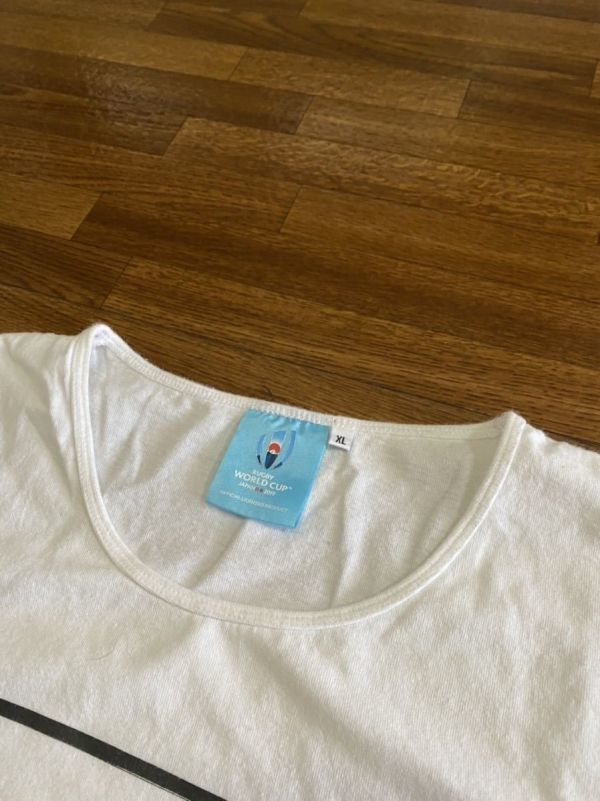 RUGBY WORLD CUP 2019 короткий рукав футболка tops cut and sewn женский XL размер регби World Cup 