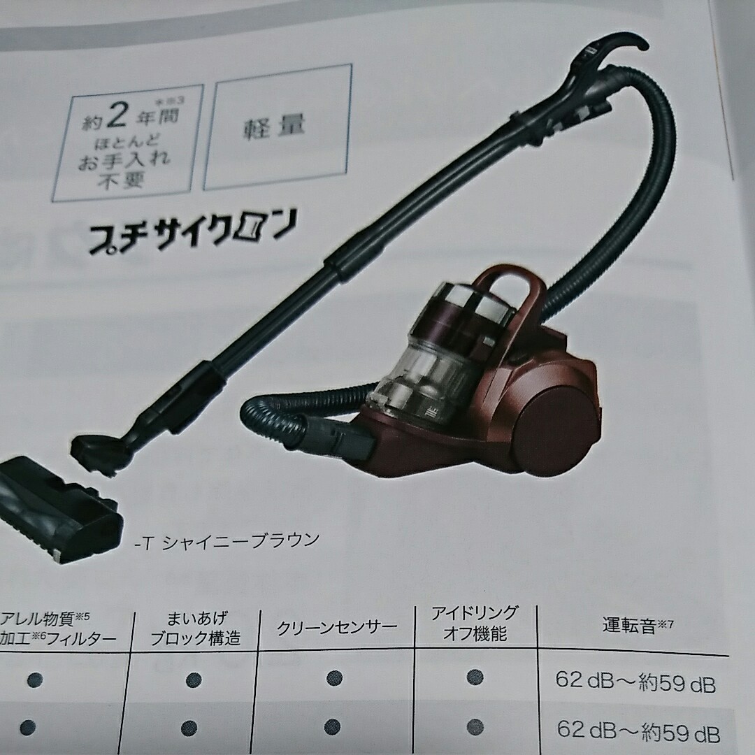 パナソニック サイクロン式掃除機 ダブルメタル プチサイクロン パナソニック サイクロン式掃除機 ダブルメタル プチサイクロン