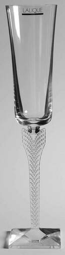 Lalique Coutard Kristall champagnerglas weinglas vorbauベンサー283700 ラリック