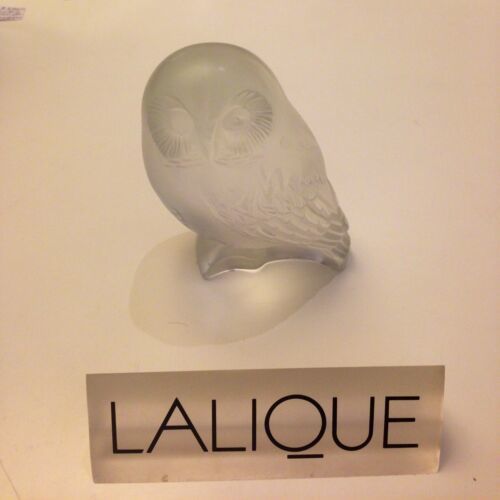 Scultura Civetta - Motif Chouette Frijeson - Shivers Owl - Lalique ラリック