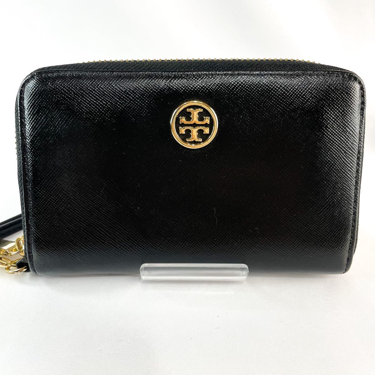 2022春大特価セール! Tory Burch ブラック 長財布 ラウンドファスナー ...