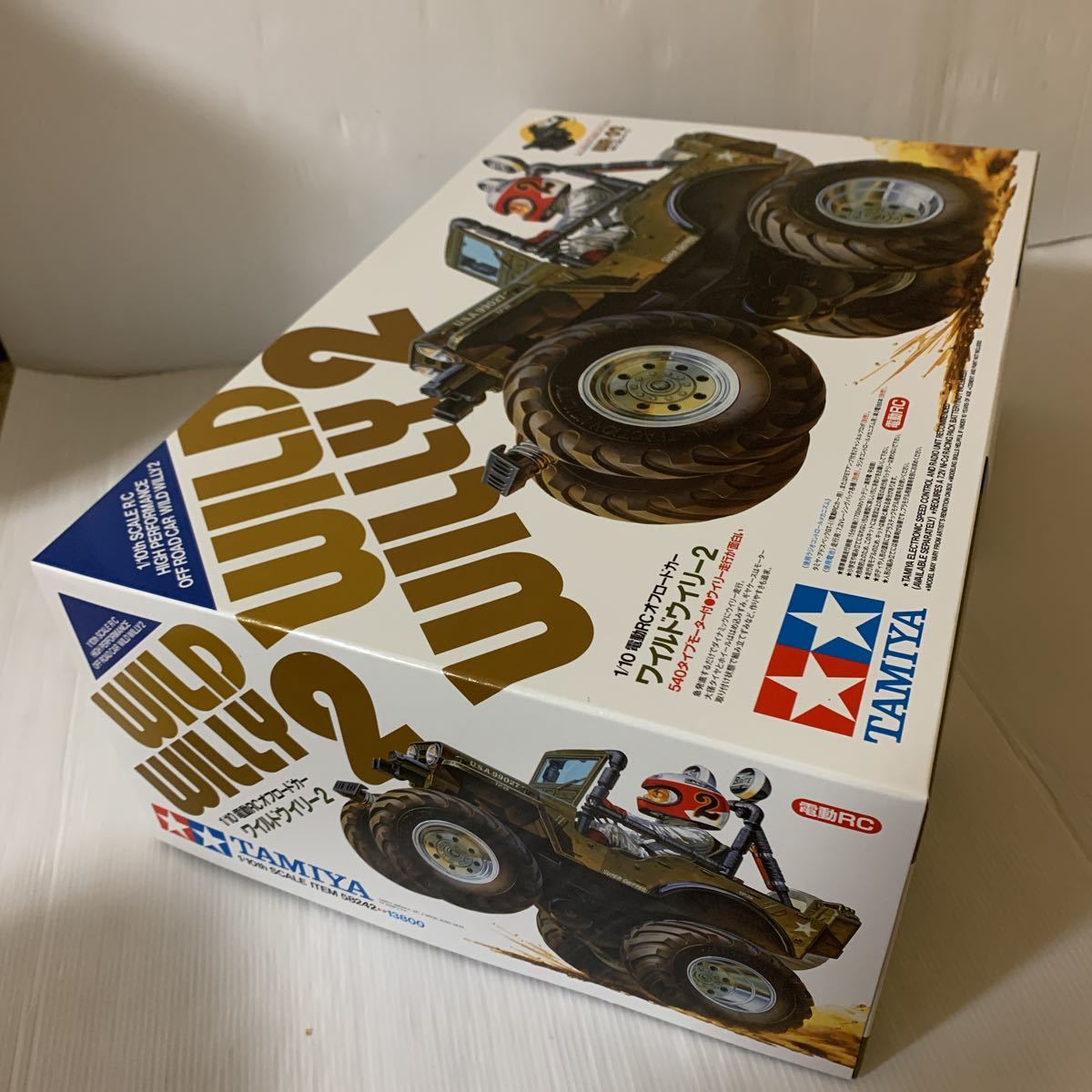 ☆レア☆希少☆ タミヤ 1/10 ワイルドウイリー2 電動RCオフロードカー