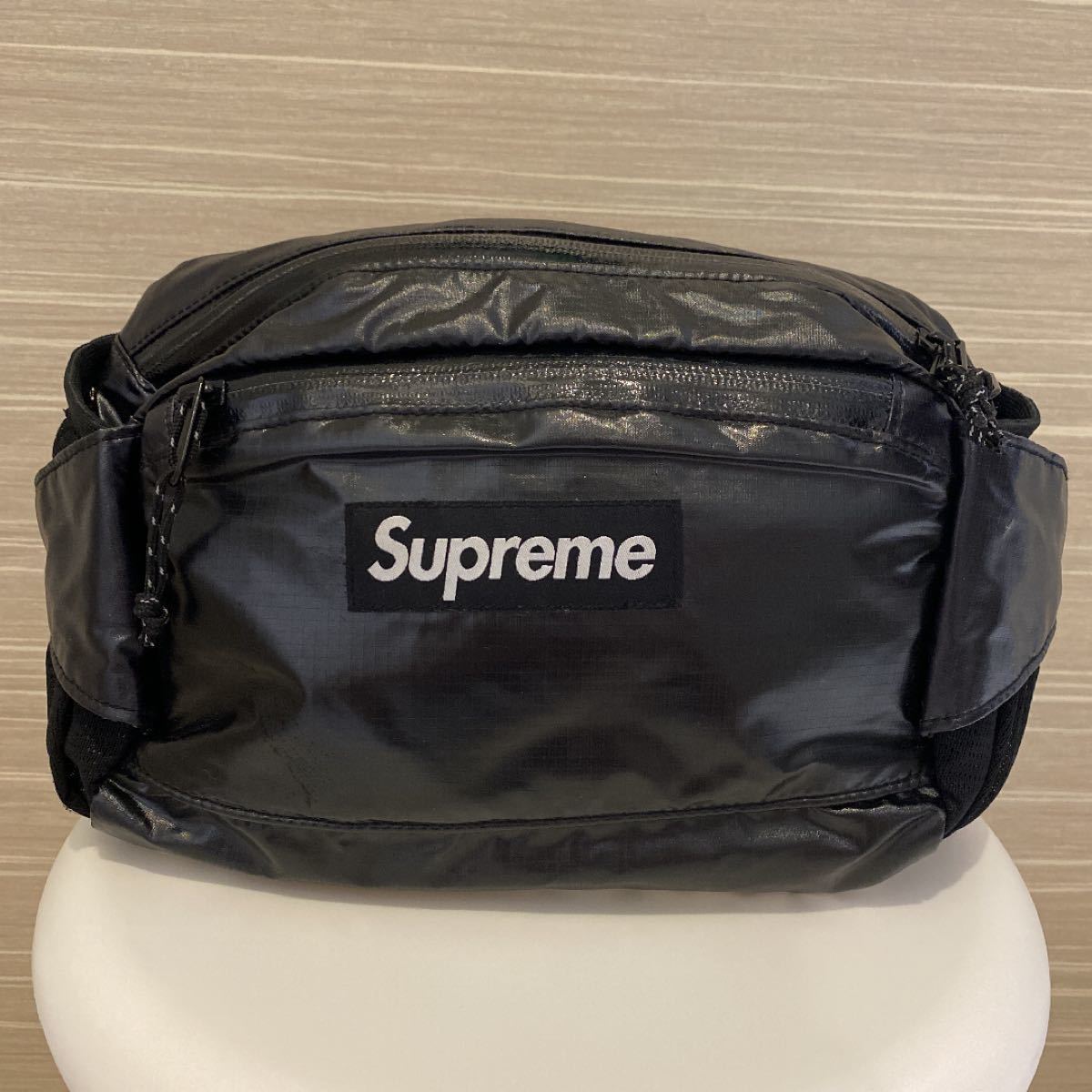 【即日発送】2017AW Supreme Waist Bag ウエストバッグ 黒 ブラック シュプリームウエストバッグ