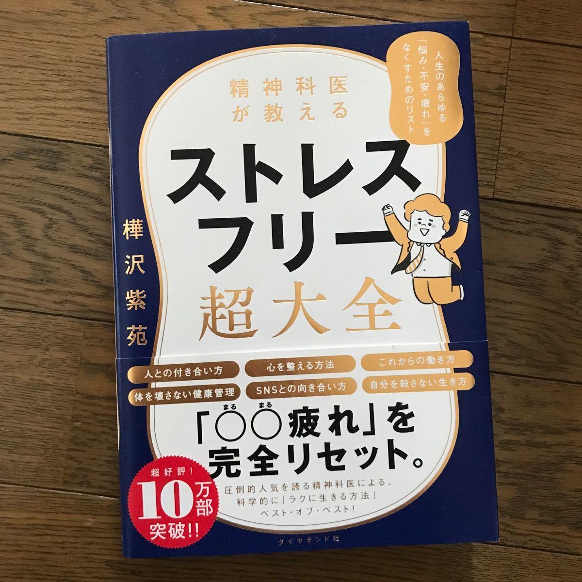 精神科医が教えるストレスフリー超大全 人生のあらゆる 「悩み不安疲れ」 をなくすためのリスト 著/樺沢紫苑