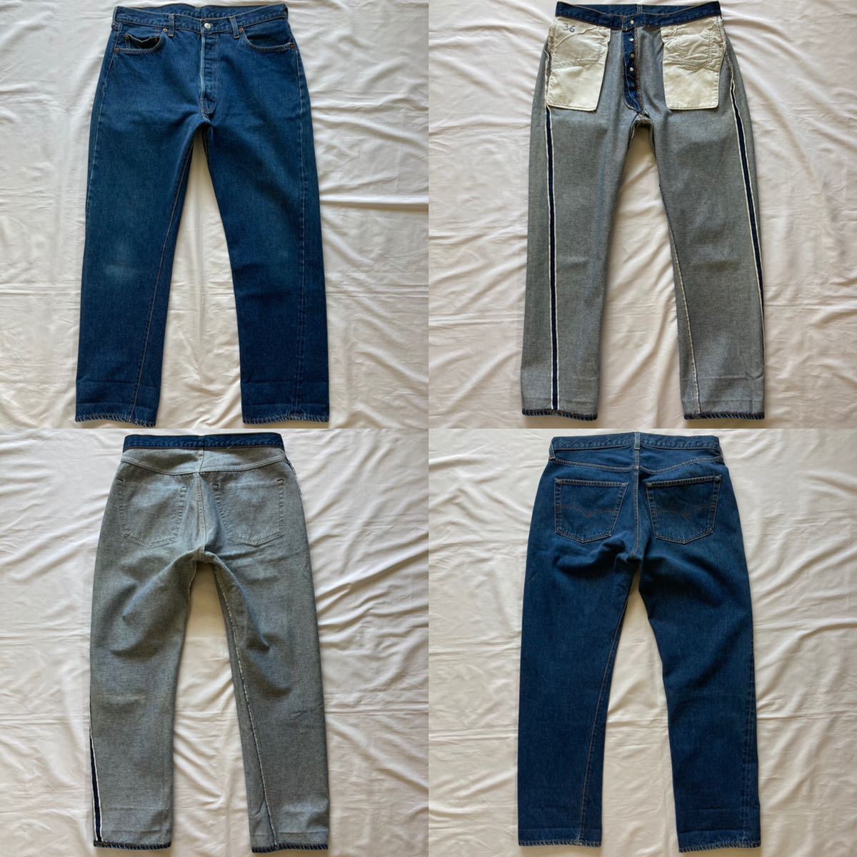 美品 濃紺 80's 赤耳 オリジナル リーバイス501 levi's セルビッチ