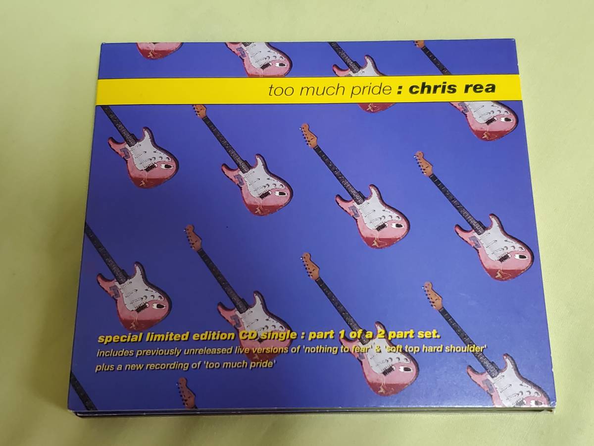 (CDシングル) Chris Rea●クリス・レア / Too Much Pride Part 1 英盤 Special Limited Edition _画像1