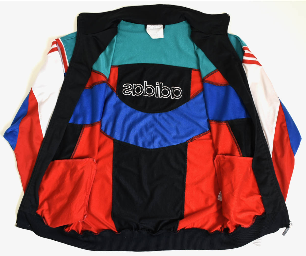 レア 1980s ADIDAS Track jacket XL ヴィンテージアディダス トラック
