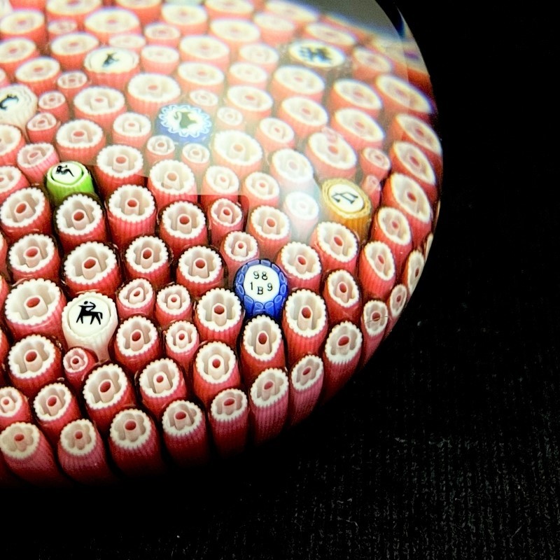 34%割引有名な高級ブランド 1989 貴重 BACCARAT バカラ 12星座と赤い ...