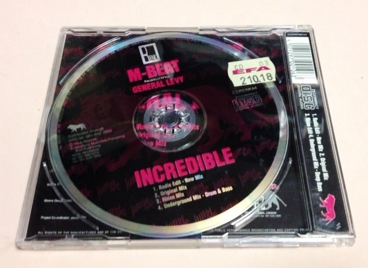 M-Beat Feat. General Levy 「Incredible (New Re-Mixes)」UK盤_画像2