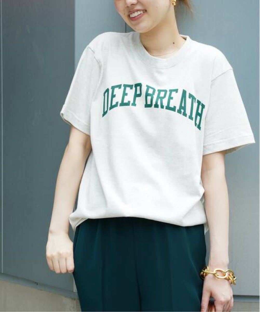 【SKIN/スキン】DEEP BREATH Tシャツ ナチュラル Deuxieme Classe ドゥーズィエムクラス