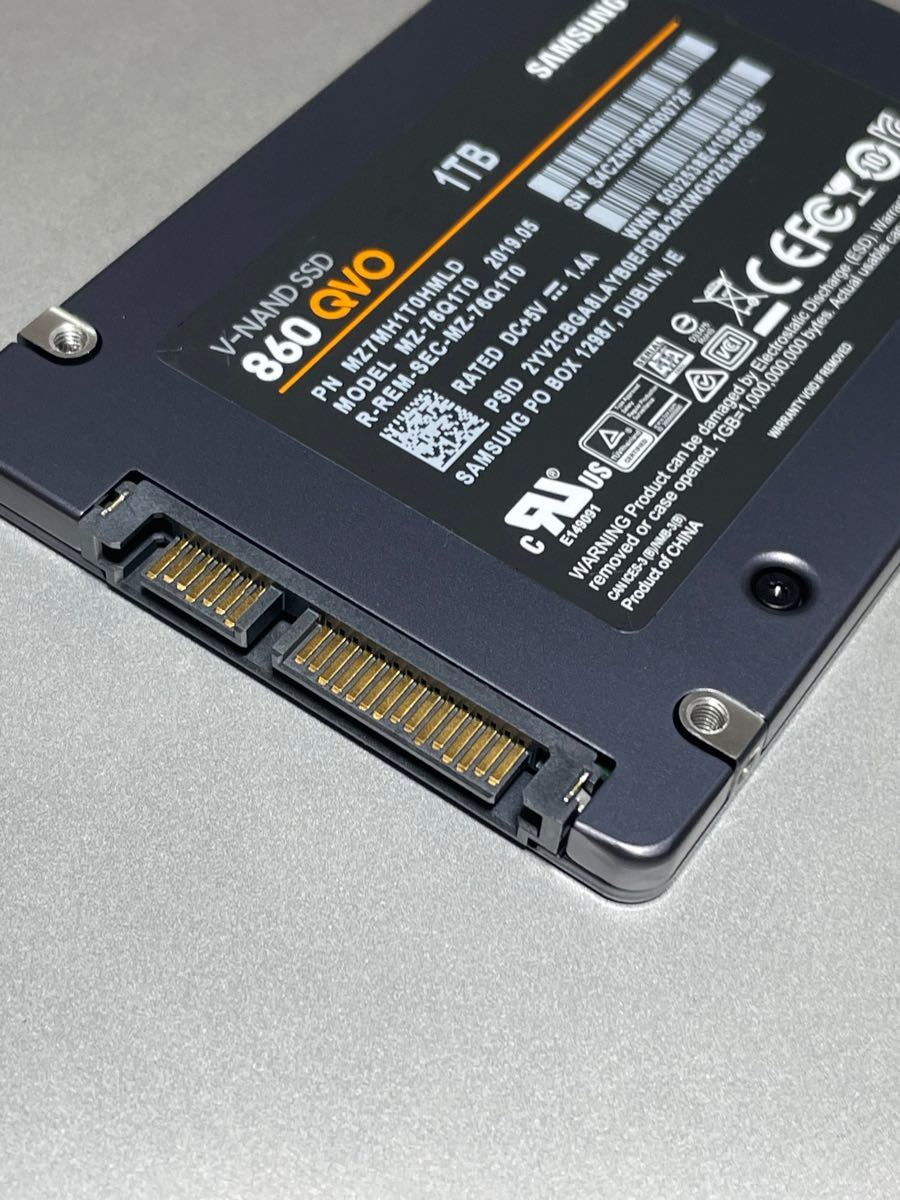 Samsung 860 QVO 1TB SATA 2.5"内蔵 SSD B